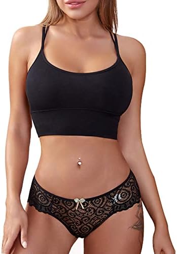 Vue 2 de Dentelle Culottes Femme Sous