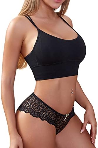 Vue 3 de Dentelle Culottes Femme Sous