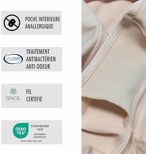 Vue 4 de Culotte Femme Taille Haute