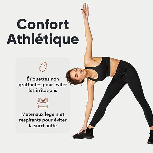 Vue 3 de Brassiere Sport Femme Soutiengorge