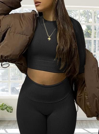 Vue 4 de Seamless Women Yoga Sets