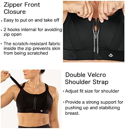 Vue 3 de Femme Soutien Gorge Sport