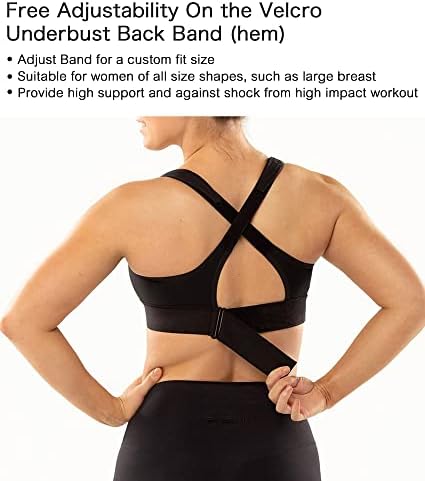 Vue 4 de Femme Soutien Gorge Sport