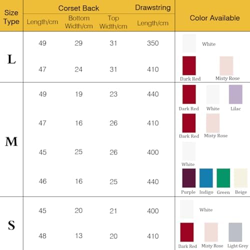 Vue 7 de Benecreat Ensemble Corset Satin