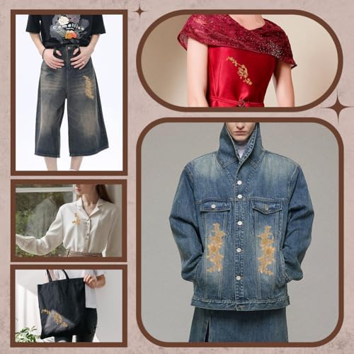 Vue 5 de Nbeads Pcs Broderie Dentelle