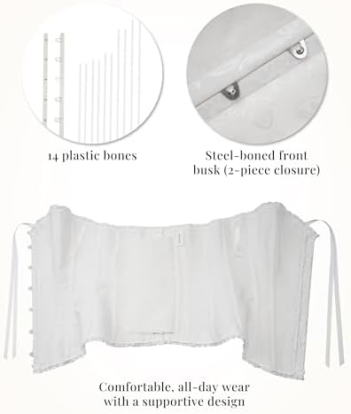 Vue 6 de Corset Bustier En Plastique