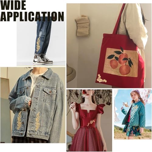 Vue 6 de Nbeads Pcs Broderie Dentelle