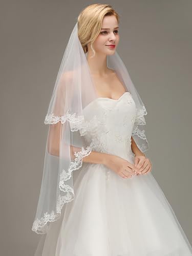 Vue 2 de Blanc Mariage De Mariee