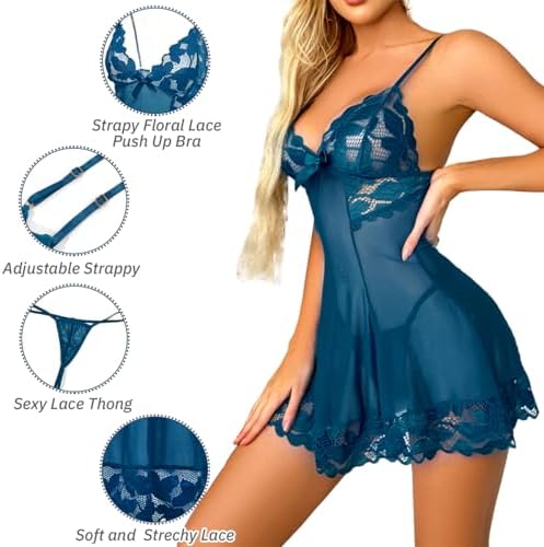 Vue 2 de Lingerie Femme Sexy Ensemble