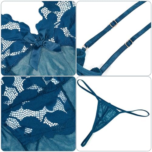 Vue 7 de Lingerie Femme Sexy Ensemble