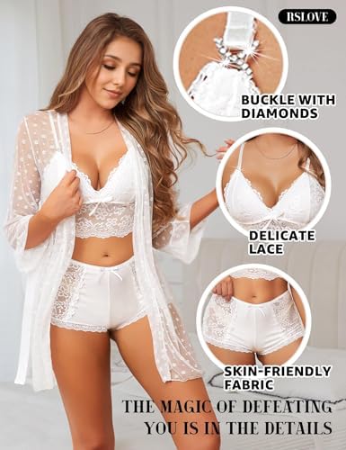 Vue 4 de Ensemble De Lingerie Feminine