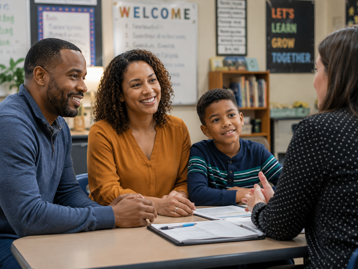 Family and teacher conference