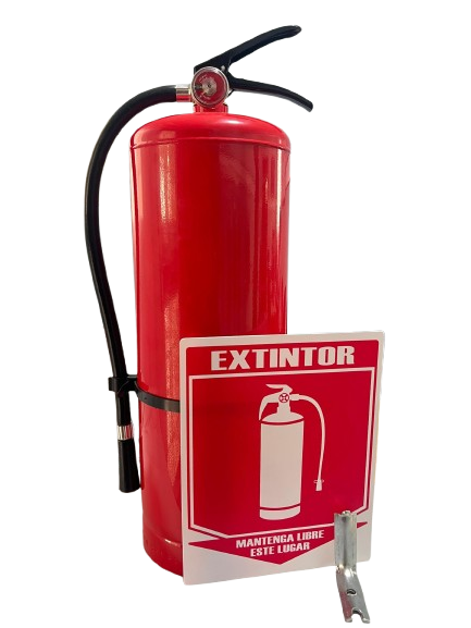Kit de extintor 20 lbs Cargado