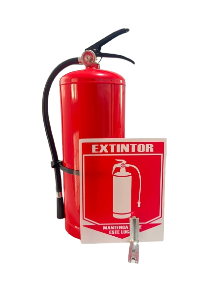 Kit de extintor vacio PQS de 15 lbs