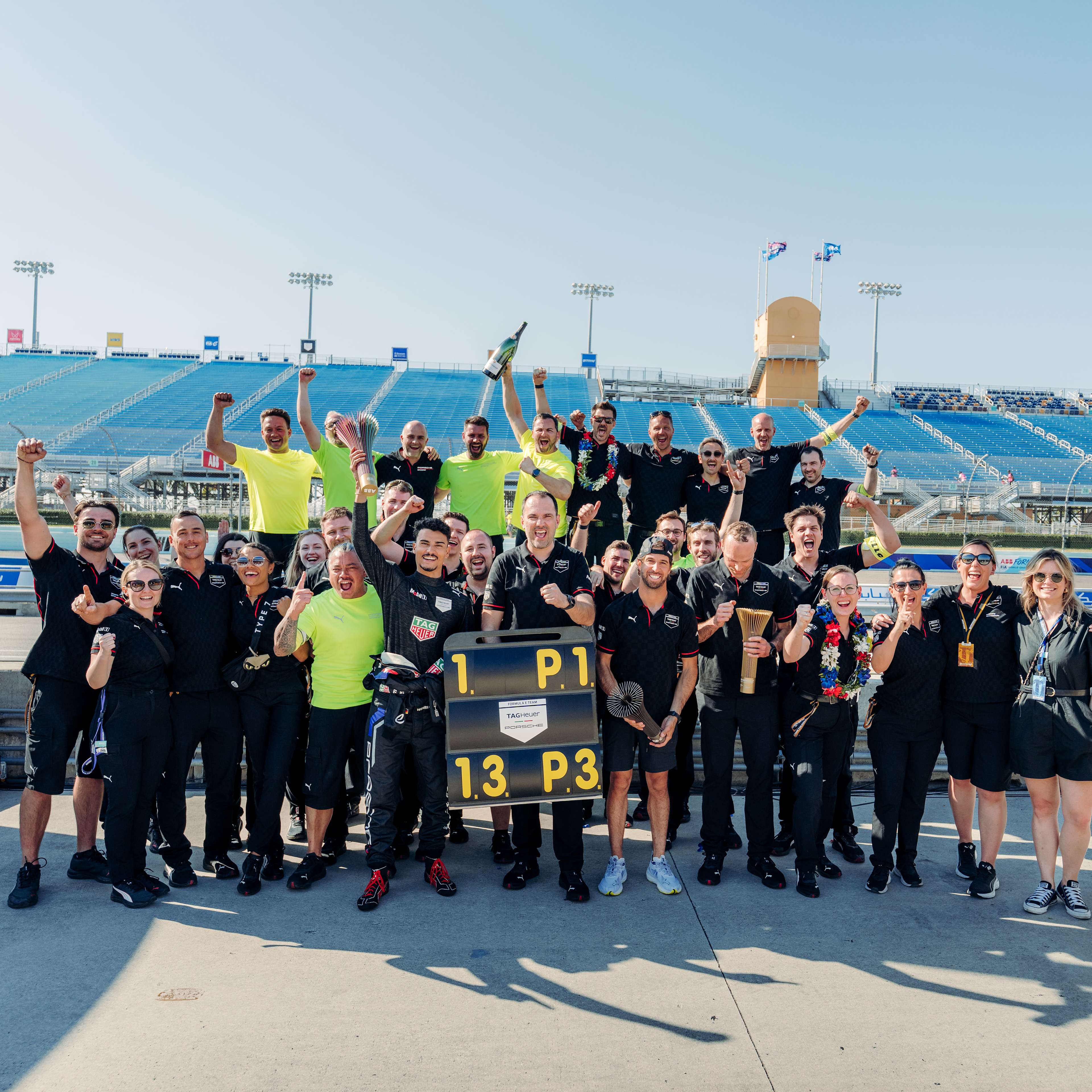 TAG Heuer Porsche Formula E Team in Miami