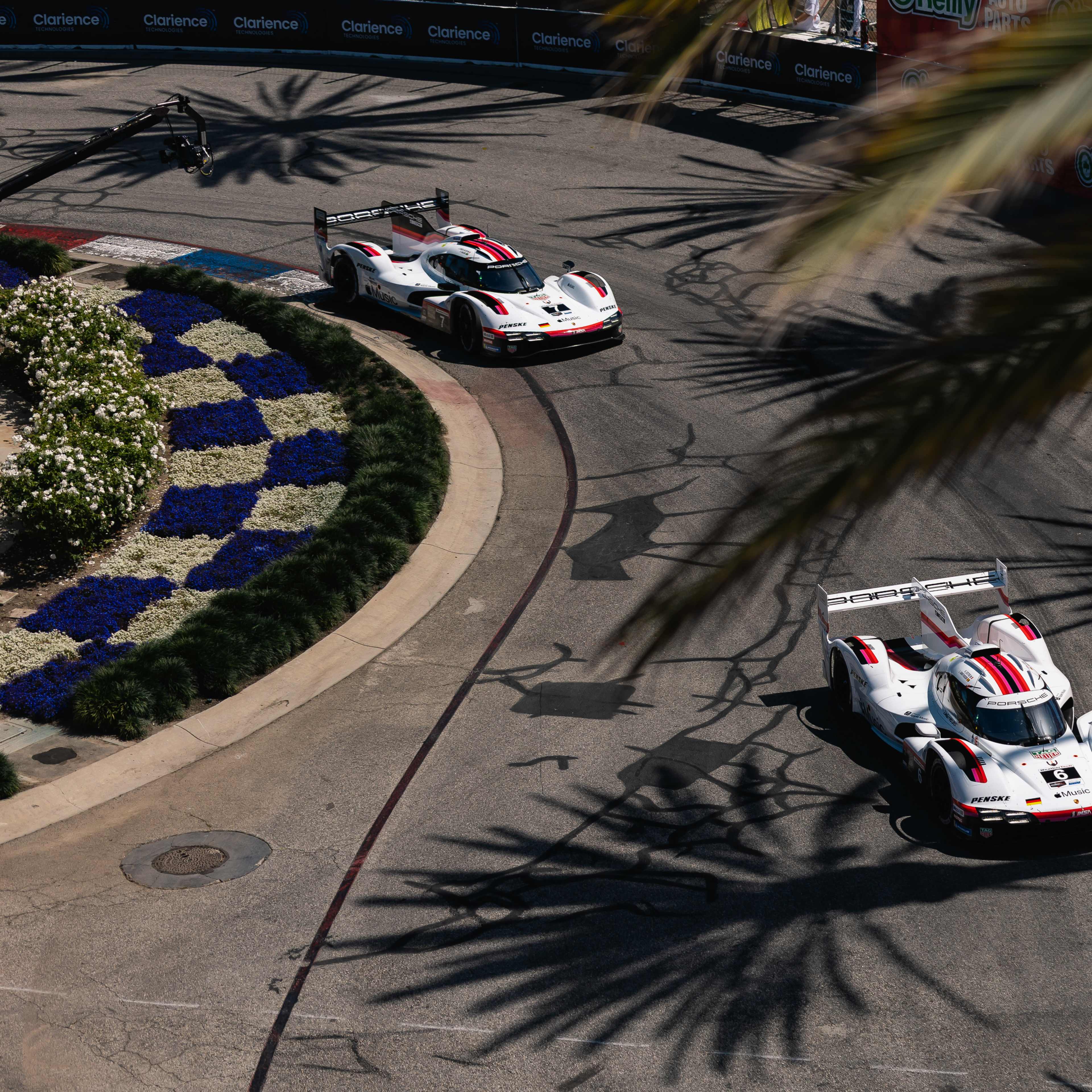 Porsche 963 with Apple Music Livery in Long Beach 2026