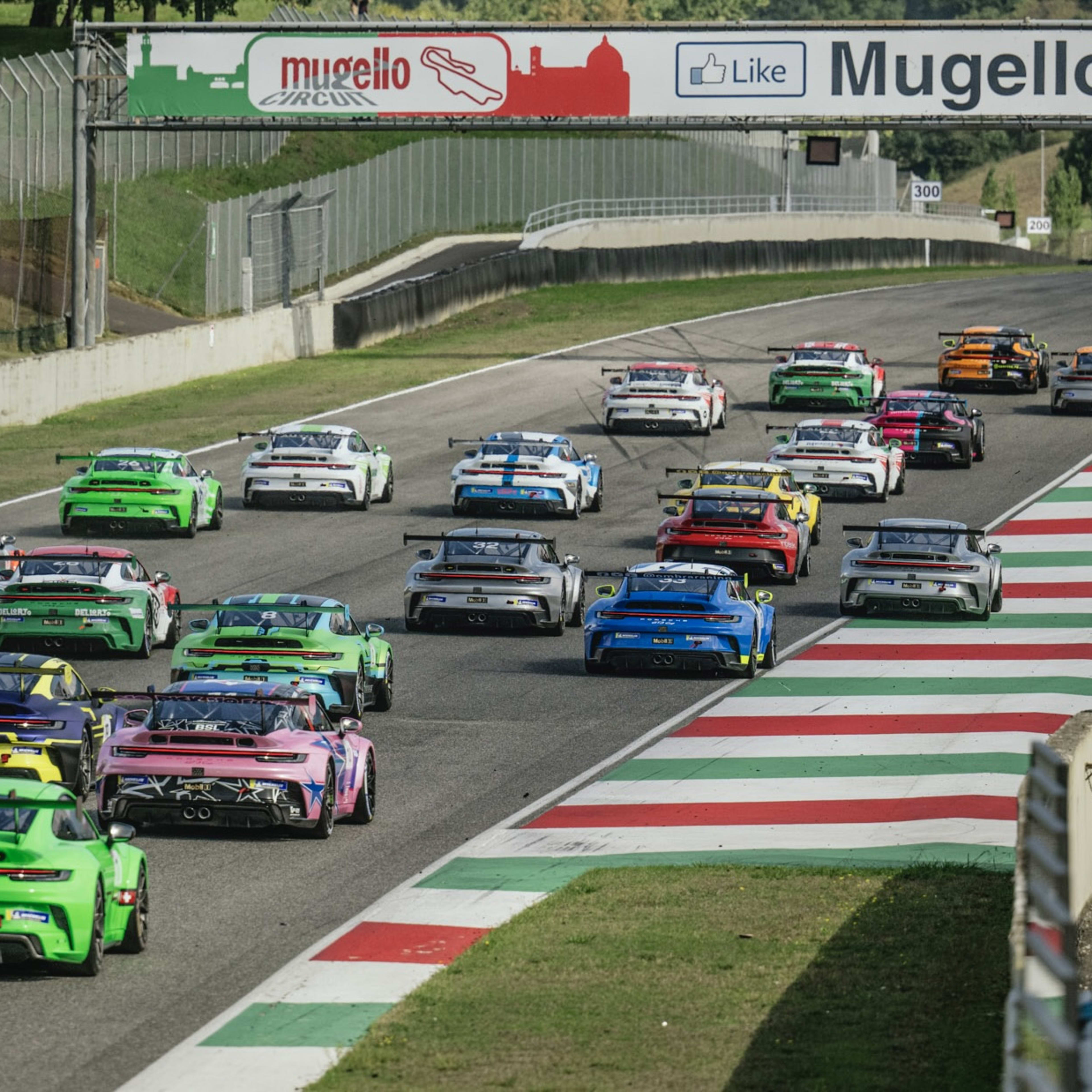 Porsche Sprint Challenge Suisse: 911 GT3 Cup, Mugello (Italien) 2024