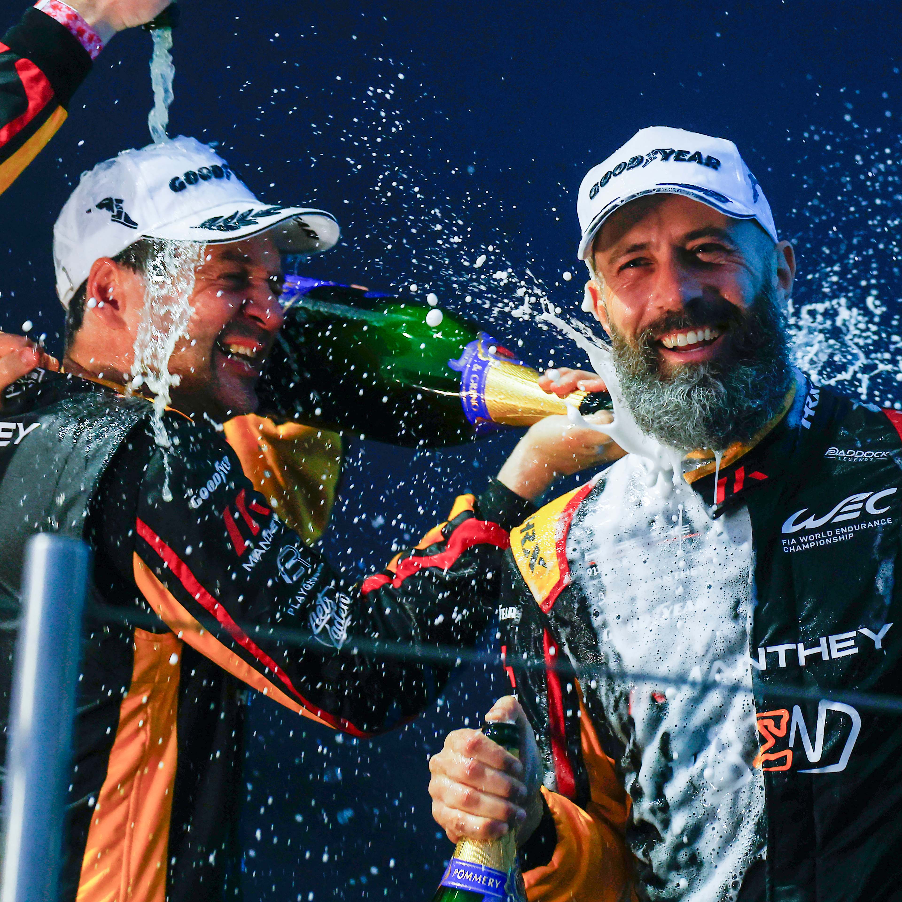 WEC Sebring GT Racing - célébration du podium
