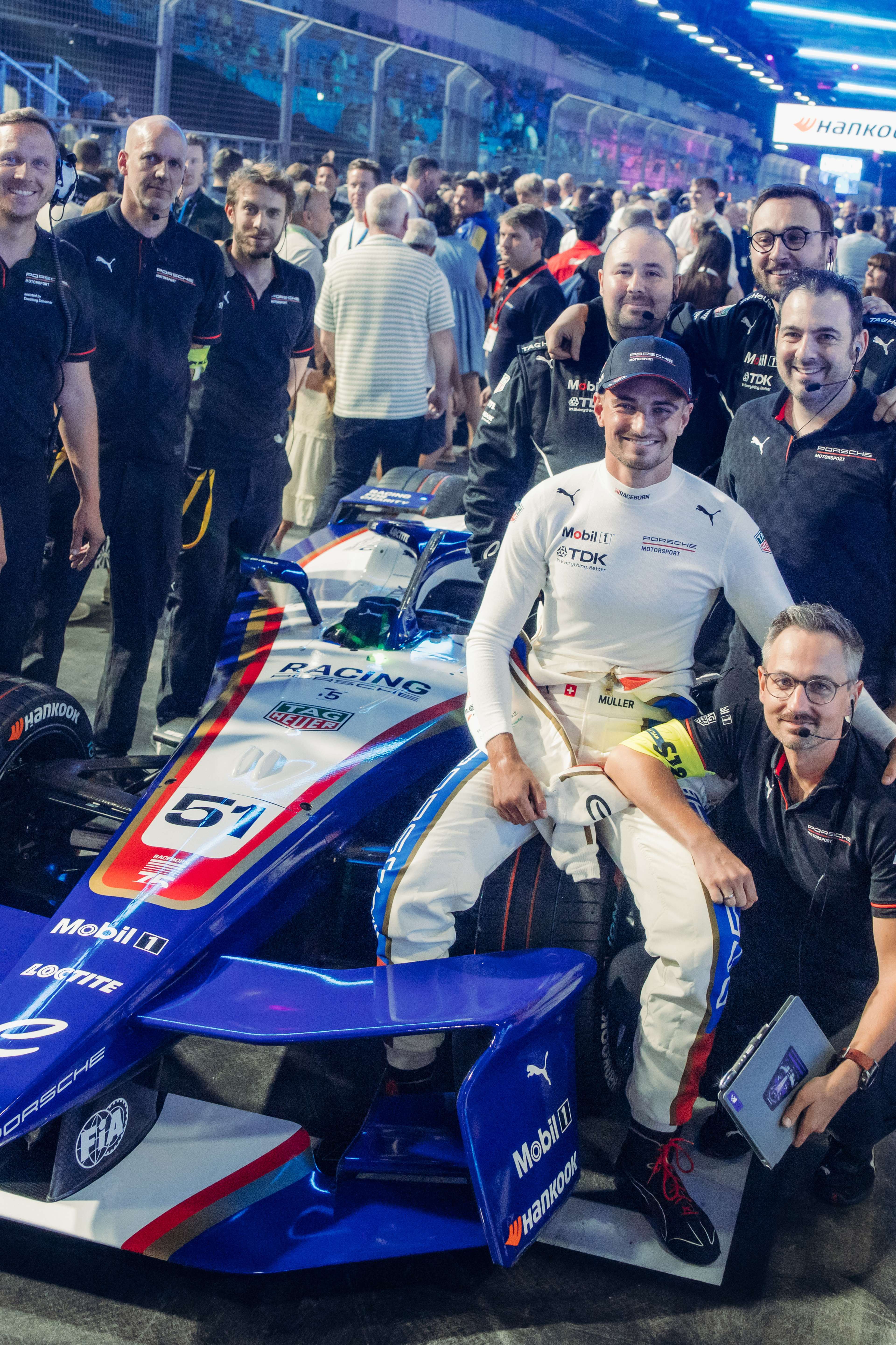 Das Porsche Formel E Team