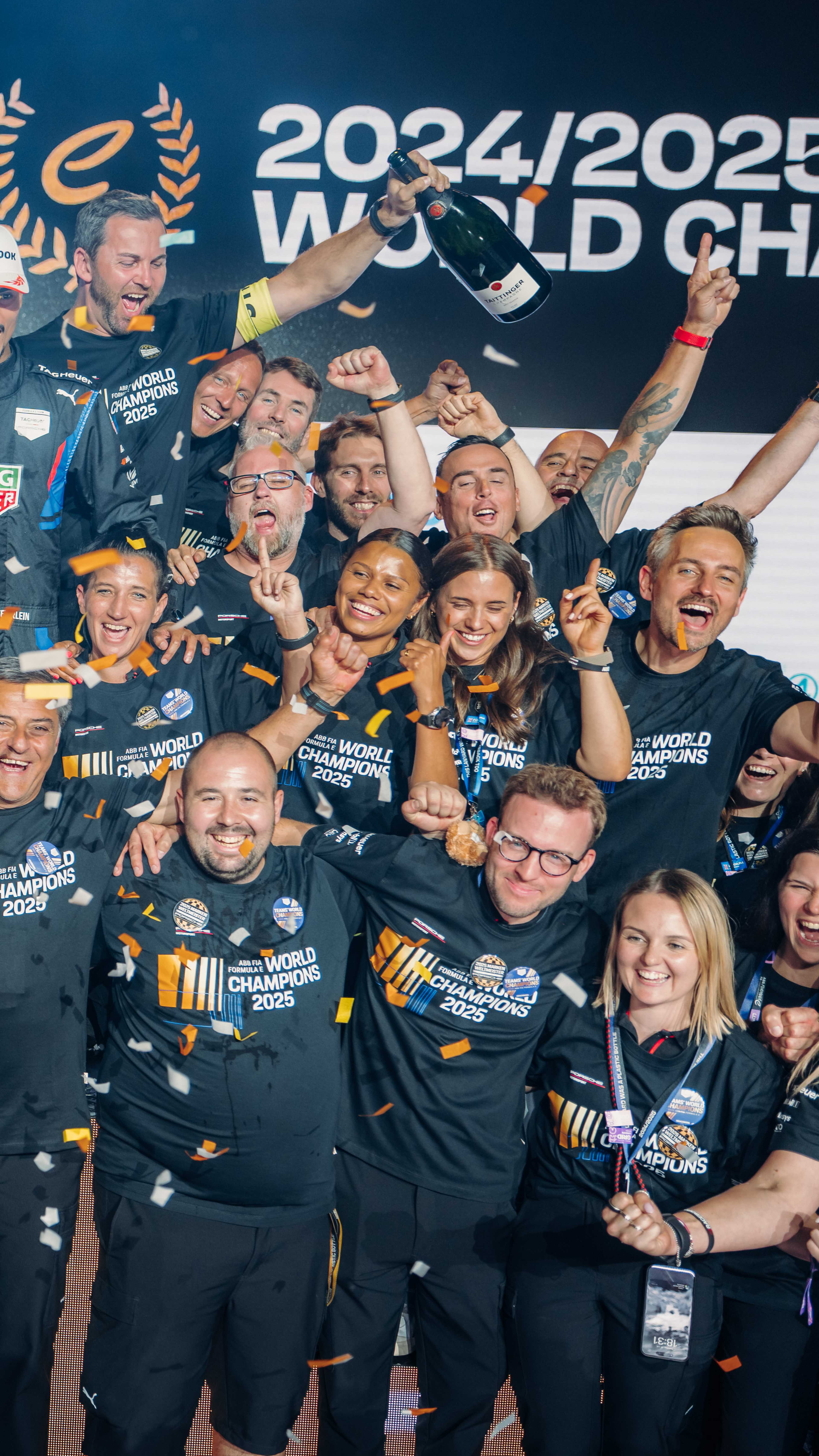 Formula E Team bei der ABB FIA Formel E Weltmeisterschaft in London