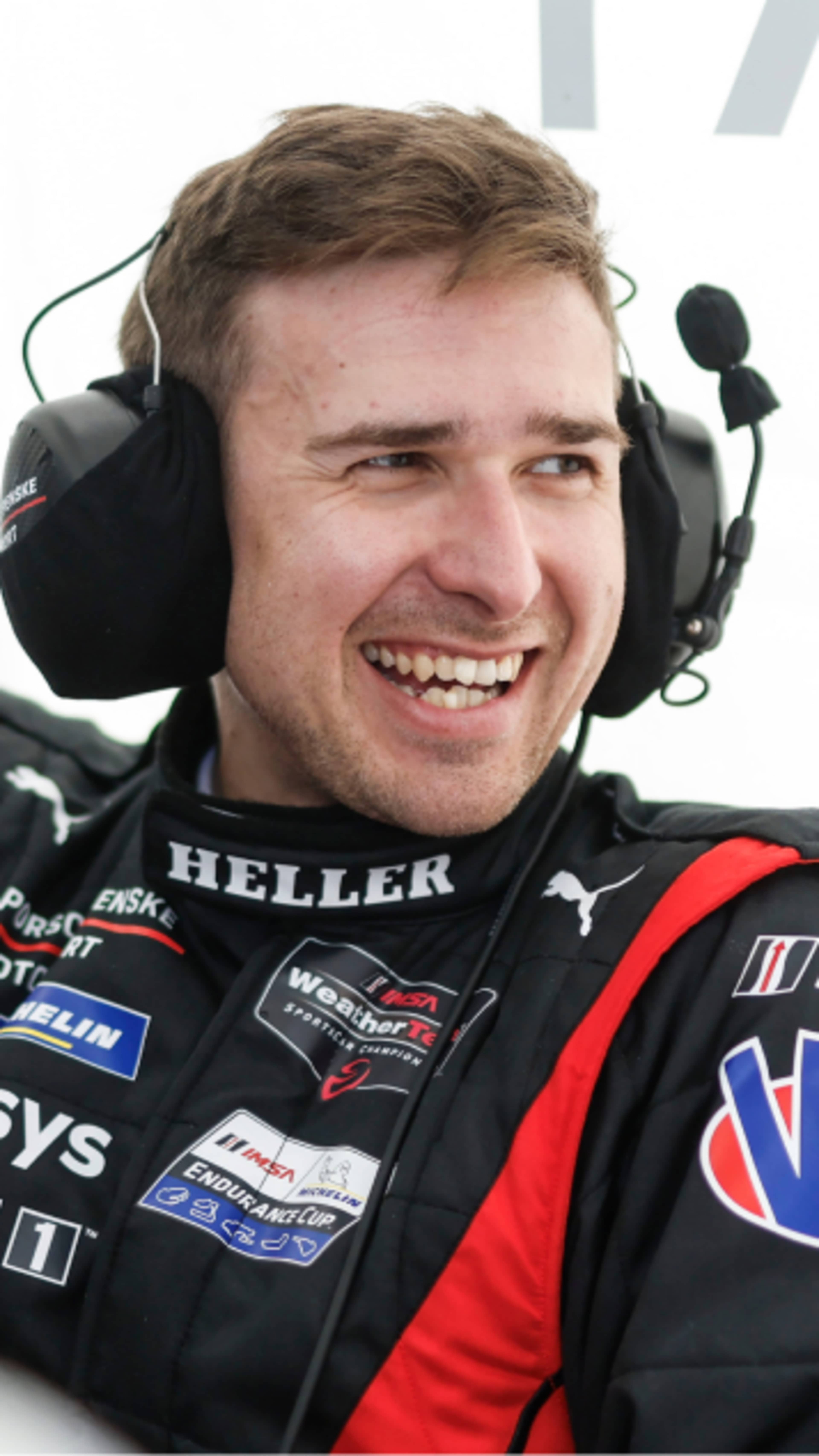 Driver and Engineer laughing