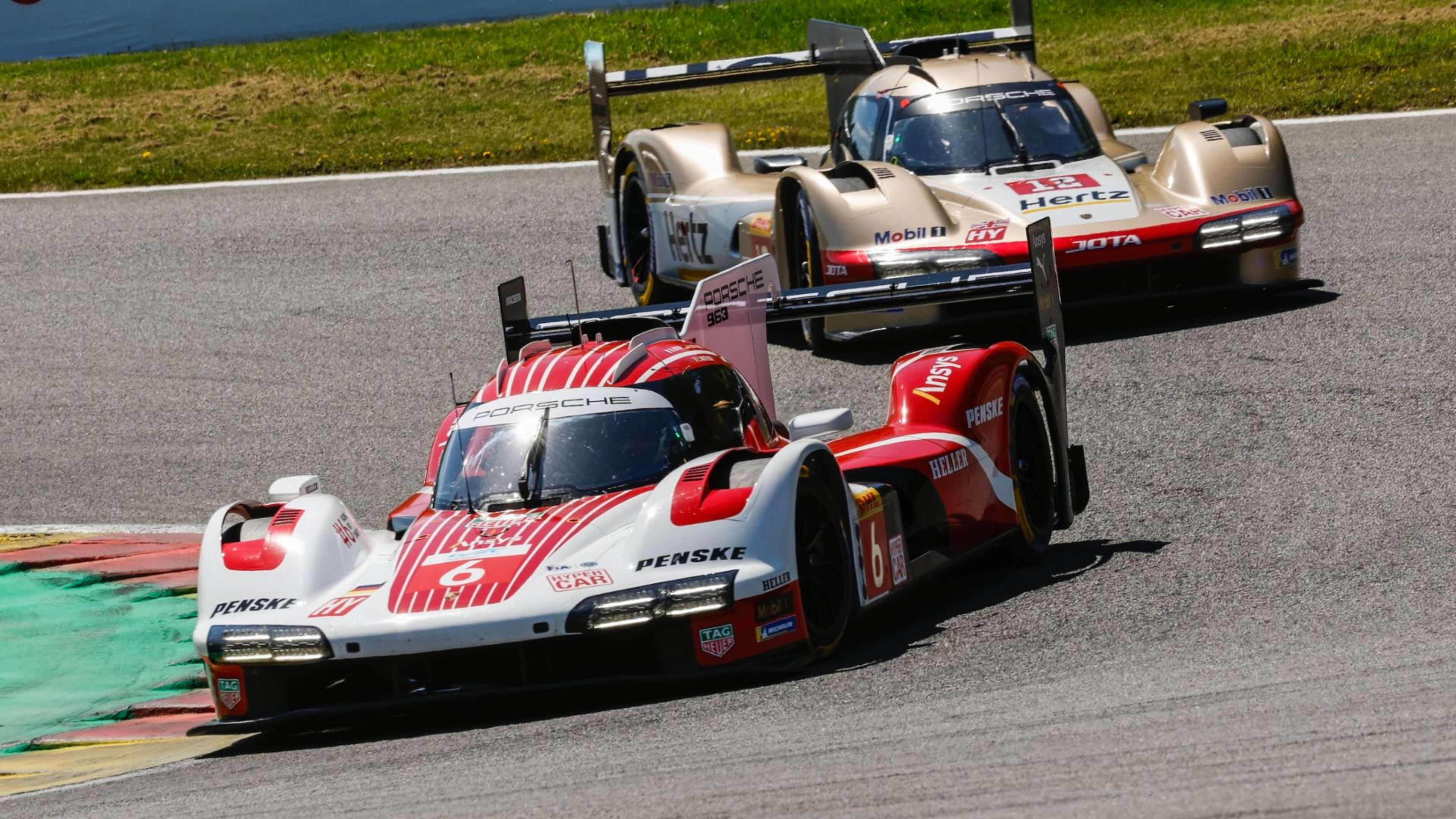 Porsche Penske Motorsport achieved second place in the 6 Hours of Spa with Laurens Vanthoor, André Lotterer and Kévin Estre