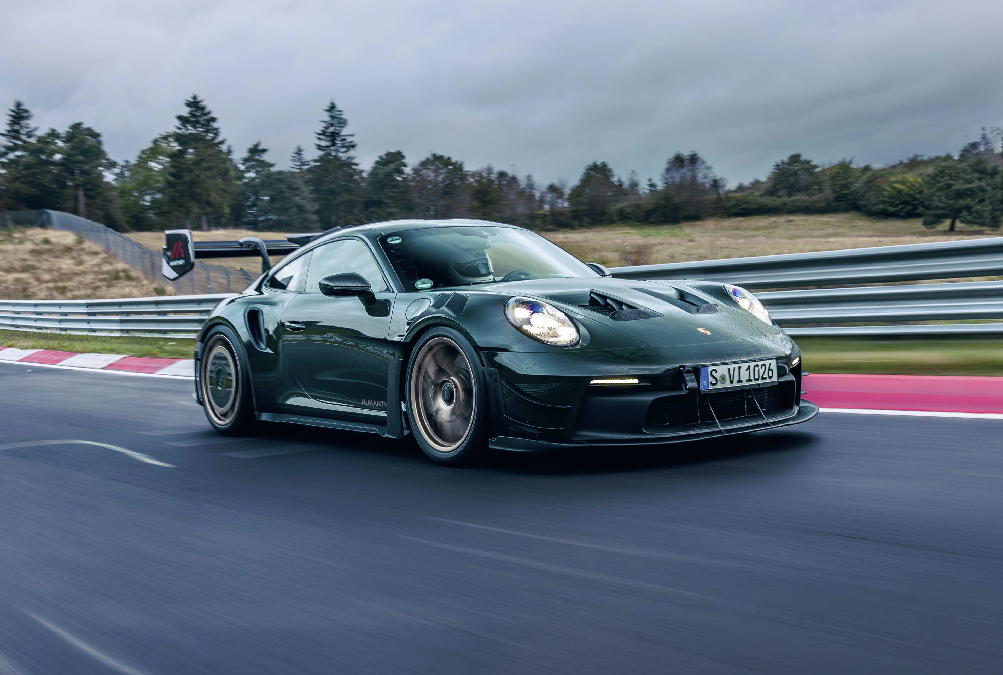 ミニカー MantheyRacing Porsche 911 GT3 RSR 2007 Manthey-Racing Porsche 911 GT3 RS MR 1/43 black