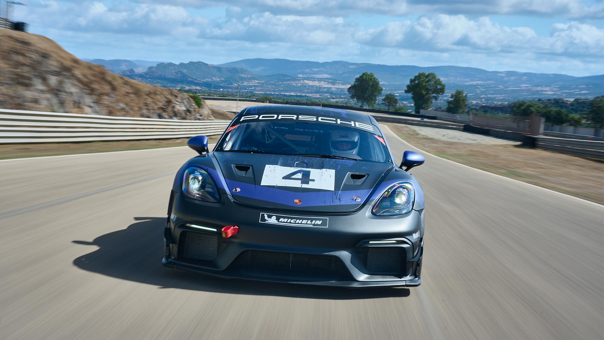 1/43 Porsche Cayman GT4 Clubsport テストカー 718 Cayman GT4