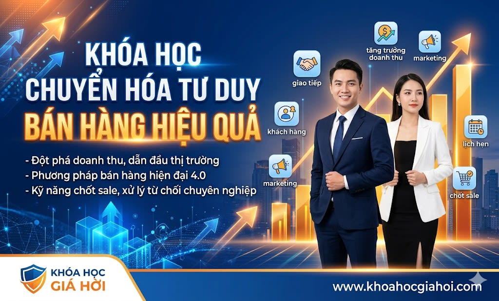 Khóa Học Chuyển Hóa Tư Duy Bán Hàng Hiệu Quả