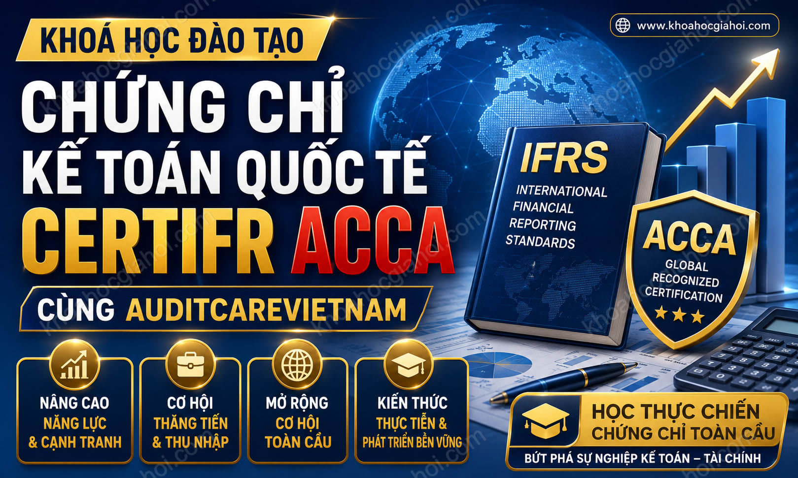 Khoá Học Đào Tạo Chứng Chỉ Kế Toán Quốc Tế Certifr Acca Cùng Auditcarevietnam