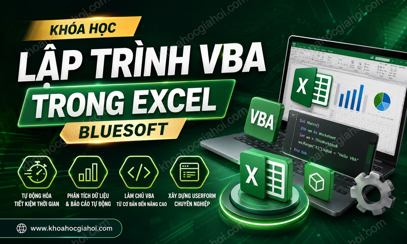 Khóa Học Lập Trình Vba Trong Excel Bluesoft