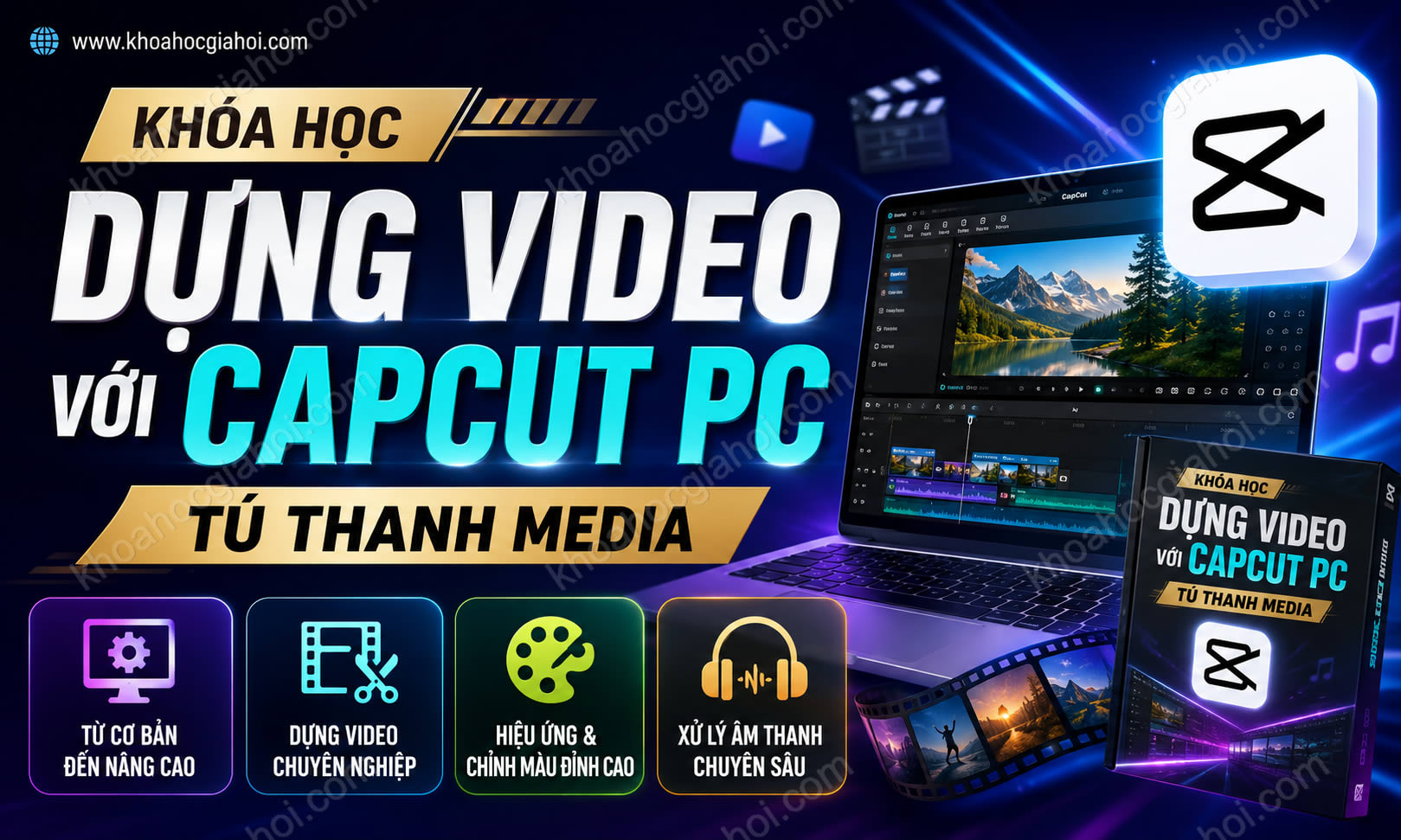 Khóa Học Dựng Video Với Capcut Pc Tú Thanh Media
