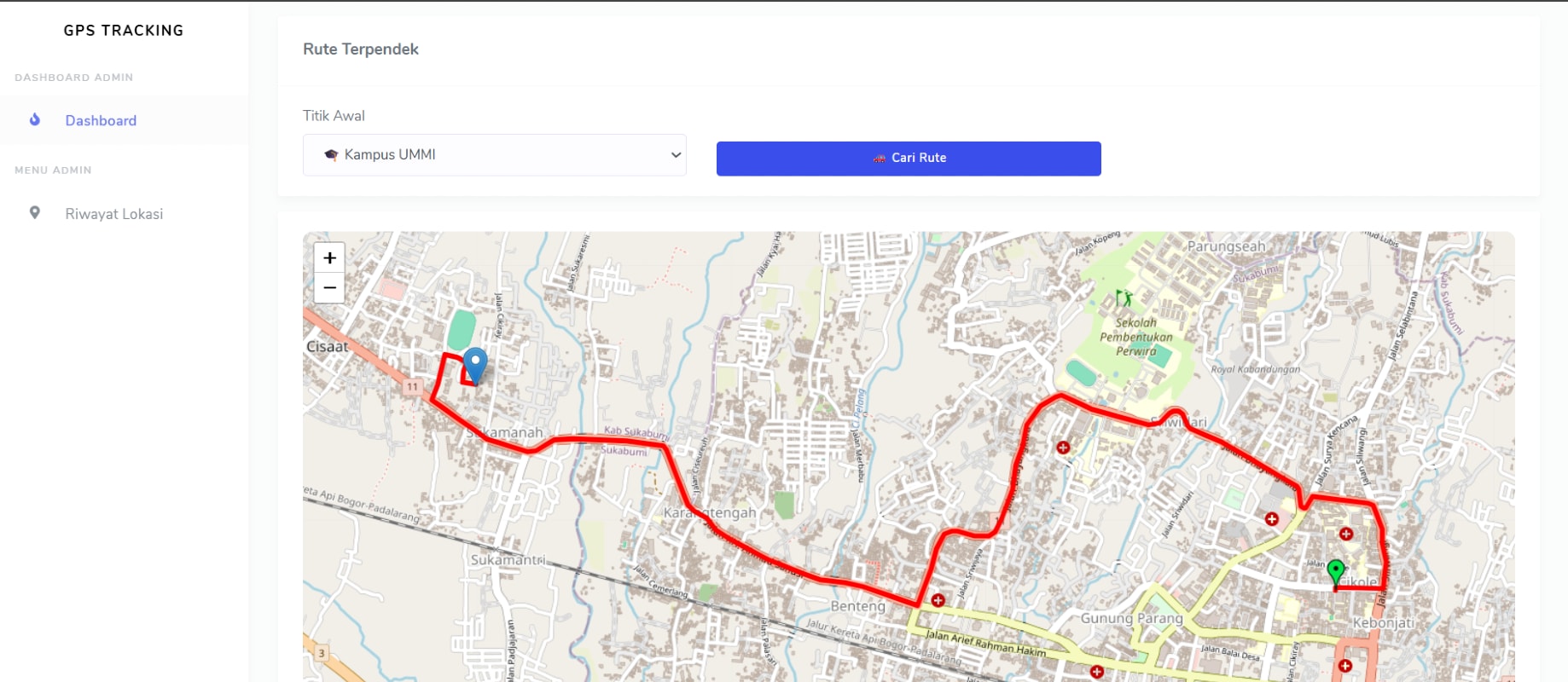 IoT Vehicle Tracking