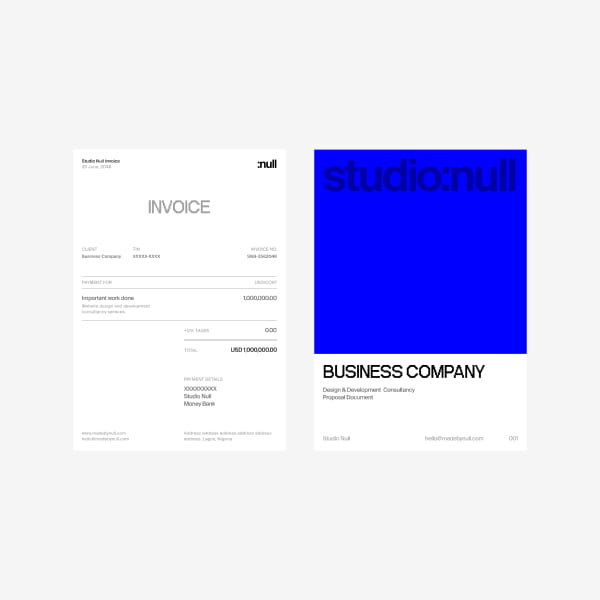 Branding explorations for the studio