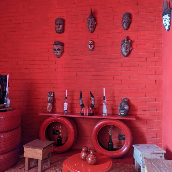 A red room