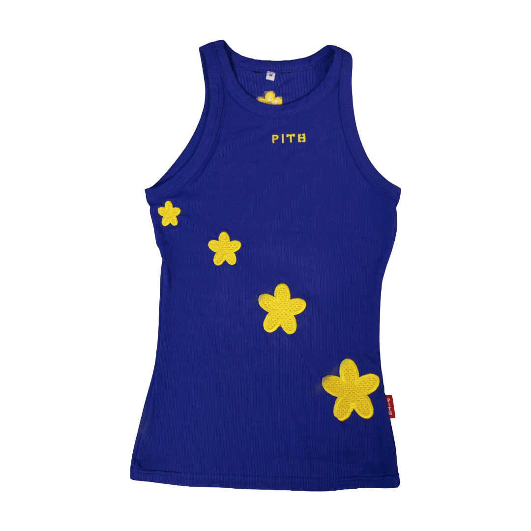 Pith Petal Tank (Blue)