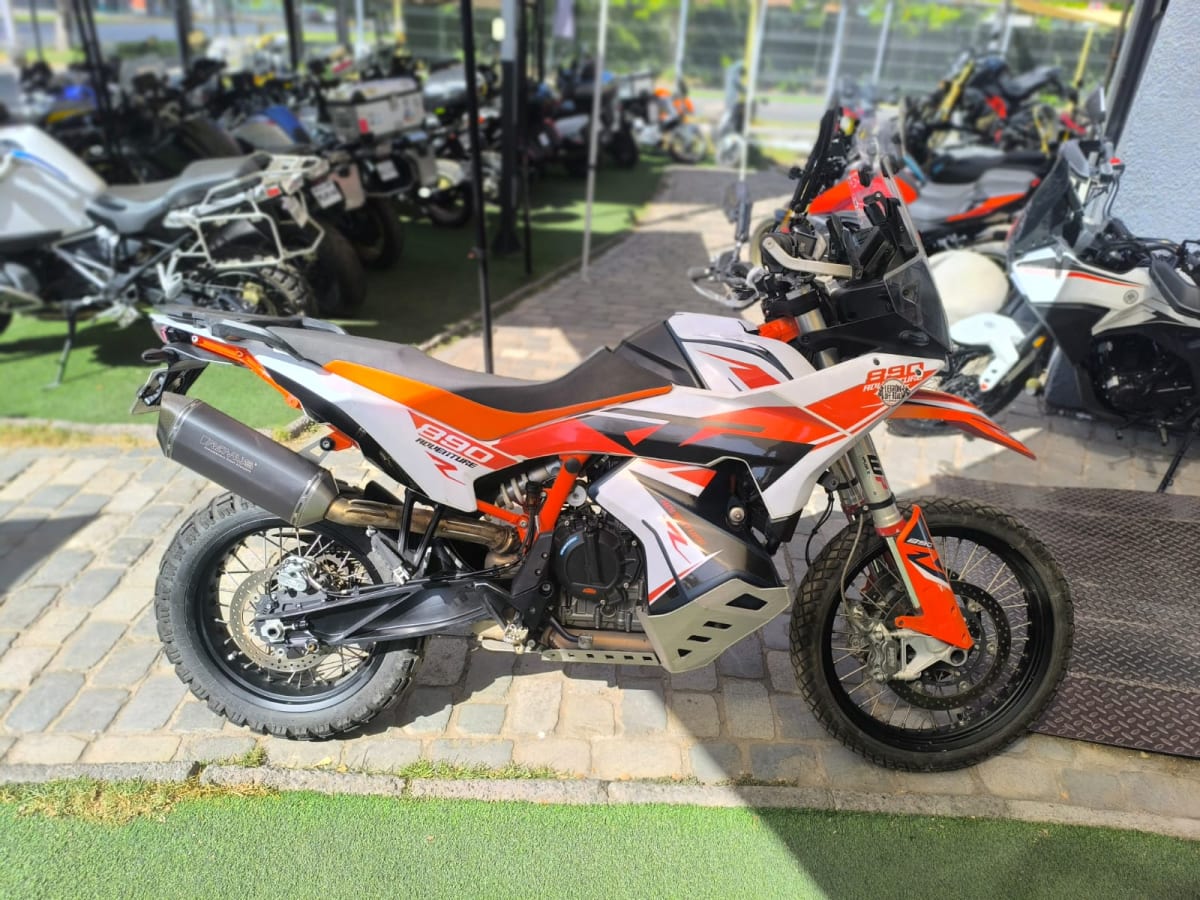 2023 KTM 890 Adventure 890 Naranja - Miniatura 5