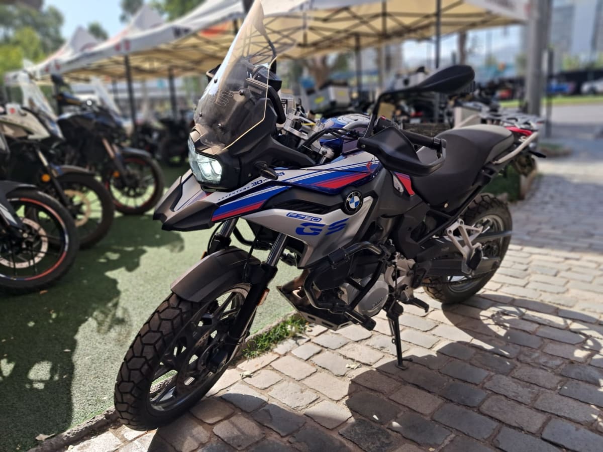 2022 BMW F 750 GS F Blanco - Miniatura 7