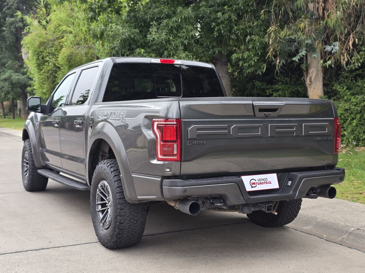 2021 Ford F-150 CC RAPTOR 3.5 L 4X4 Gris - Miniatura 5