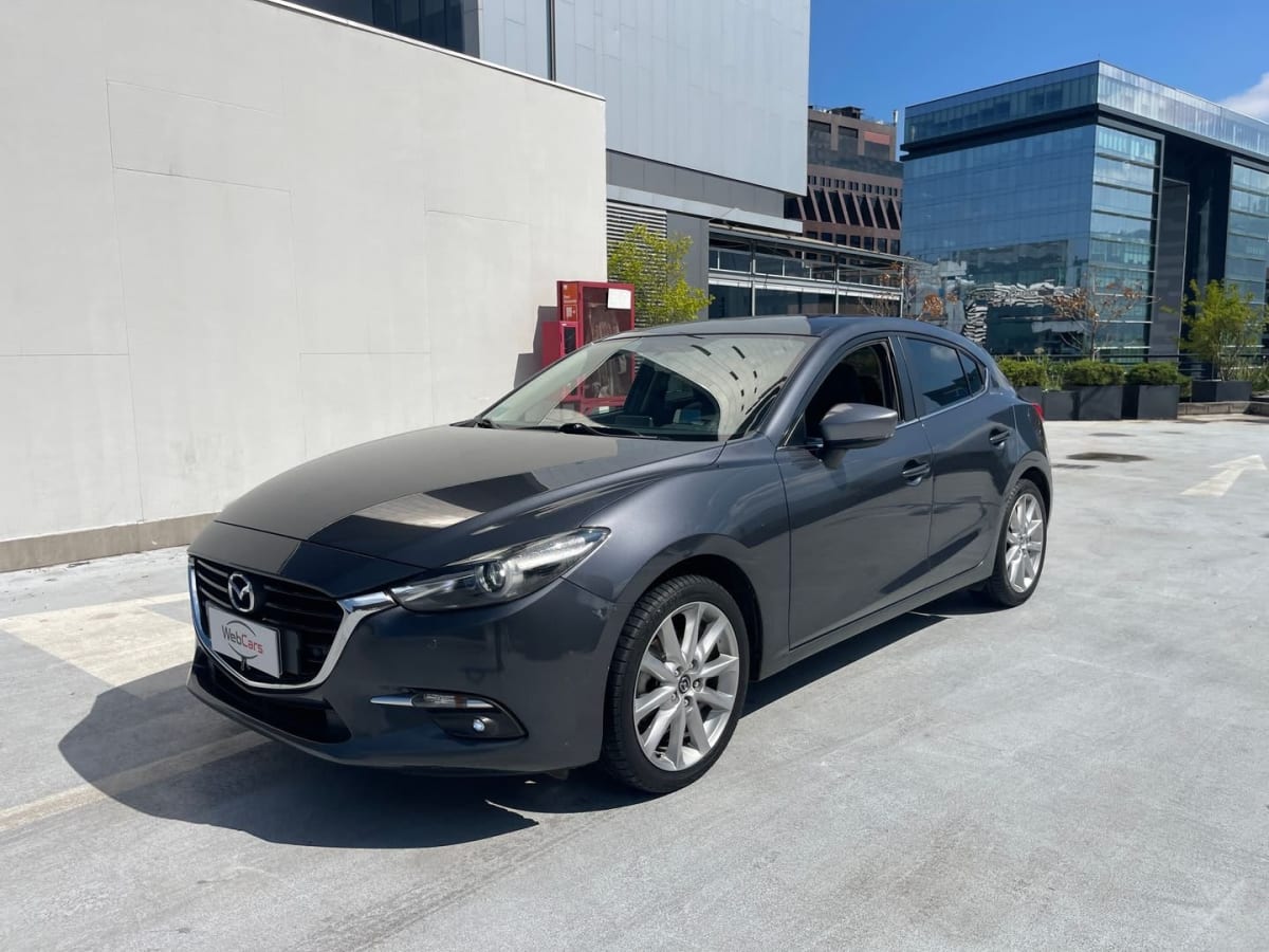 2019 Mazda Mazda3 2.5L GT SR AUDIO BOSE CUERO GPS AT Gris - Miniatura 3