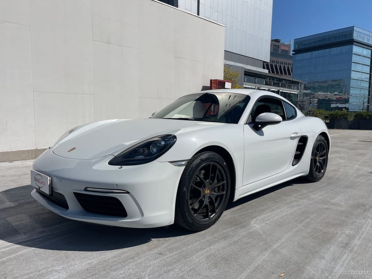 2017 Porsche 718 Cayman Coupe 2.0 AUT Blanco - Miniatura 3