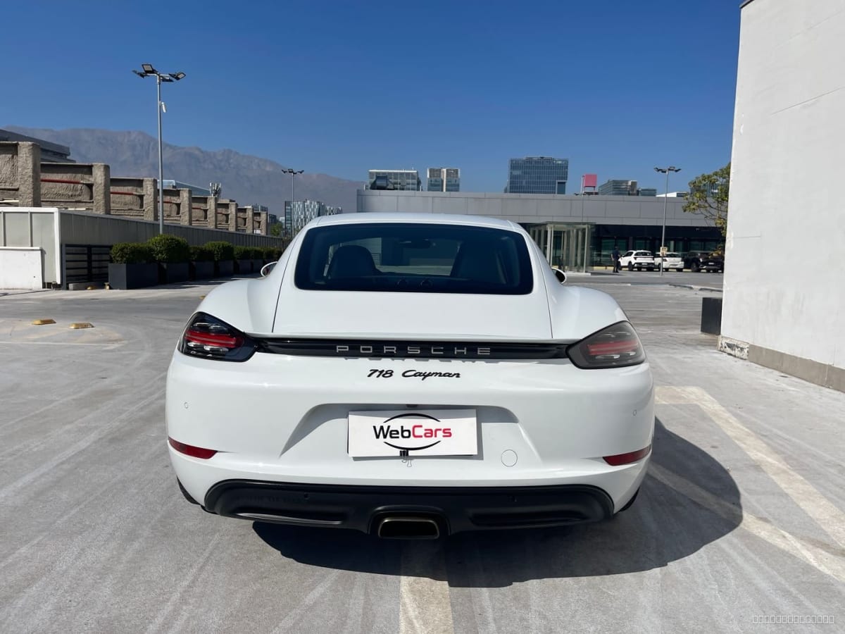 2017 Porsche 718 Cayman Coupe 2.0 AUT Blanco - Miniatura 7