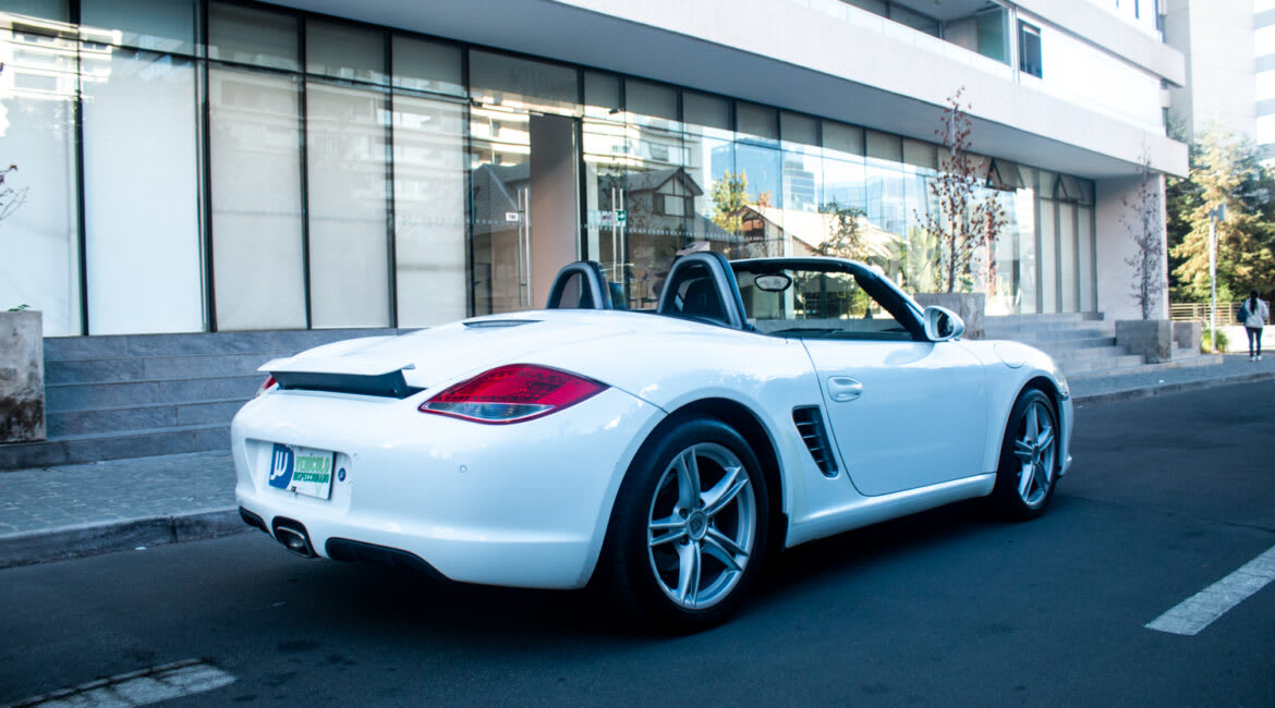 2012 PORSCHE BOXSTER Blanco - Miniatura 3
