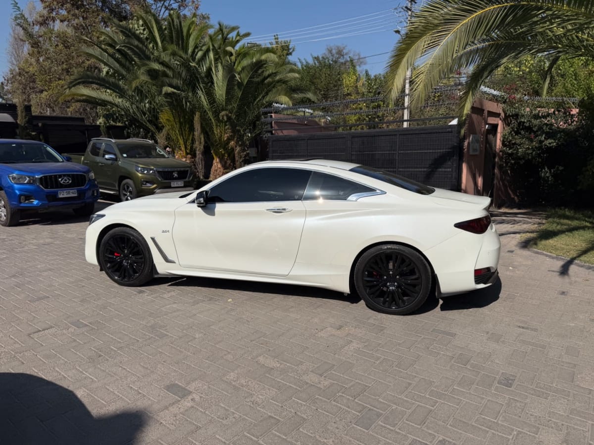 2017 Infiniti Q60 Blanco - Miniatura 7