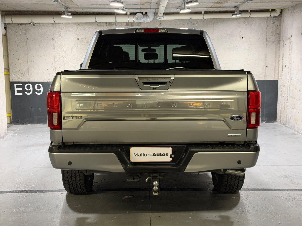 2021 Ford F150 PLATINUM 4X4 3.5 AUT F150 Gris Plata - Miniatura 5