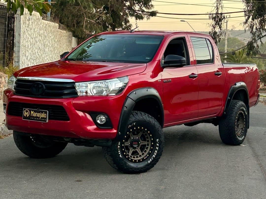 2022 Toyota HILUX DX 4X4 2.4L🇯🇵 Rojo - Imagen 1