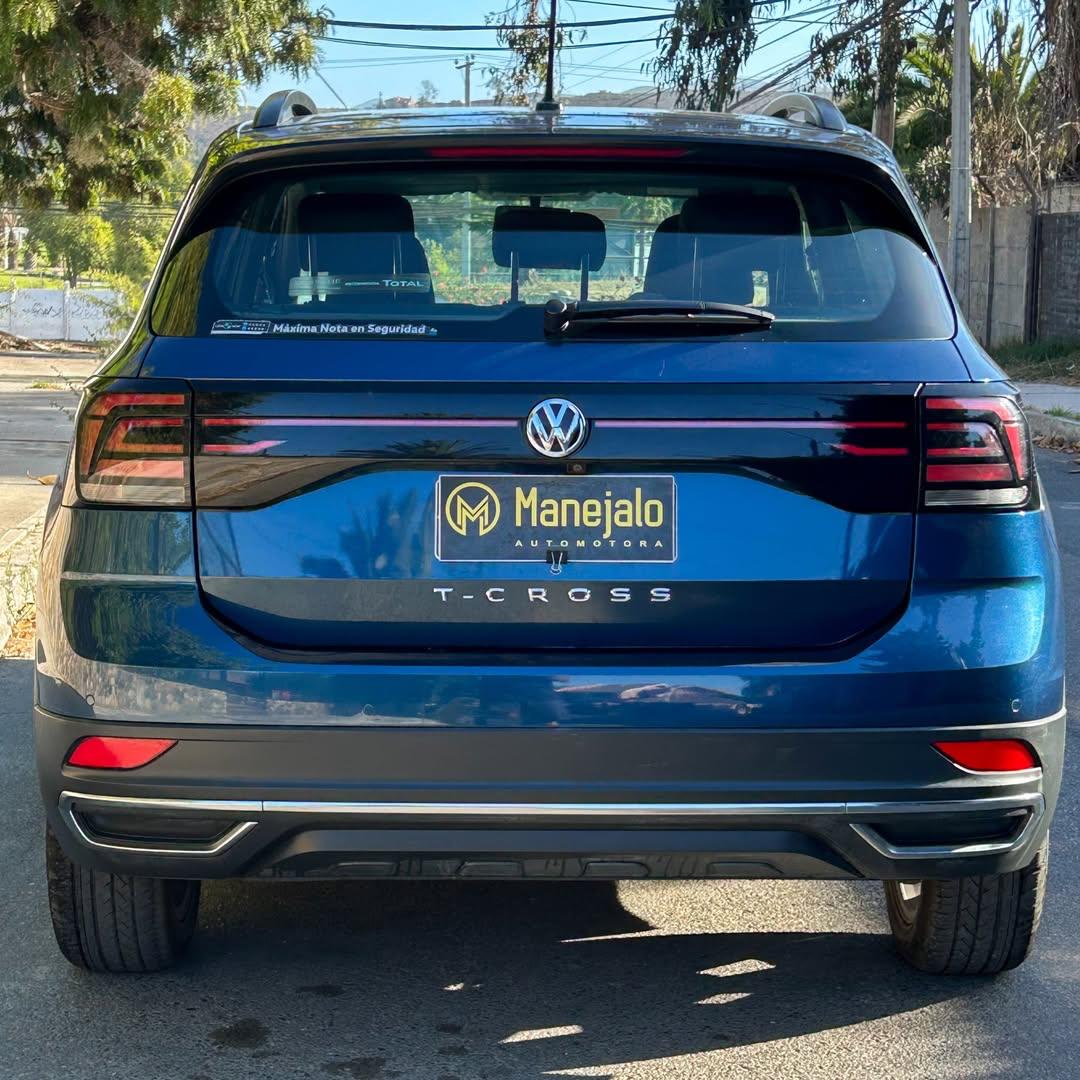 2020 Volkswagen T-CROSS COMFORTLINE 1.6L Azul - Miniatura 10