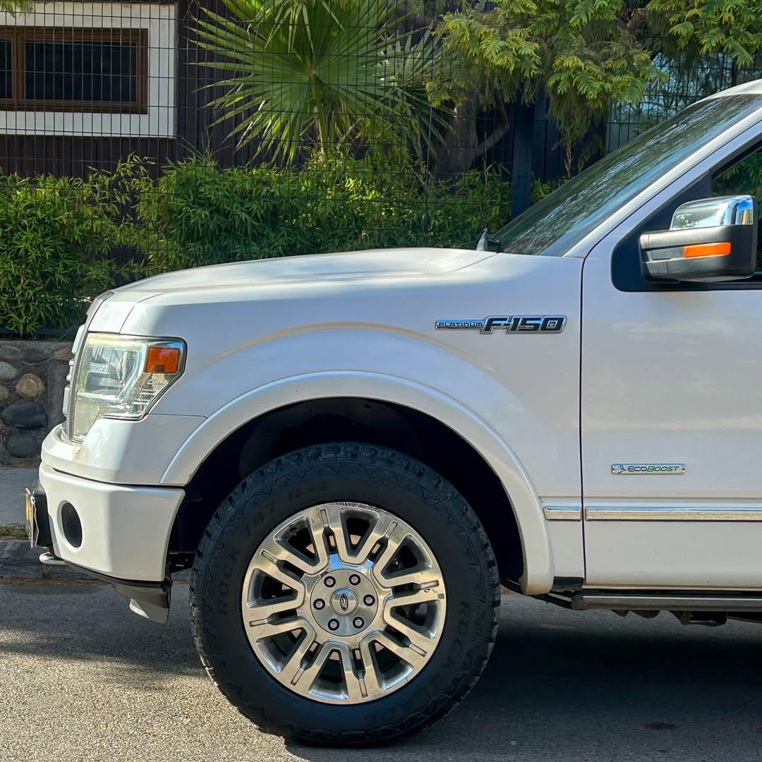 2015 Ford  F150 PLATINUM 3.5L GTDI ECOBOOST 🇺🇸 Blanco Metalico - Miniatura 3