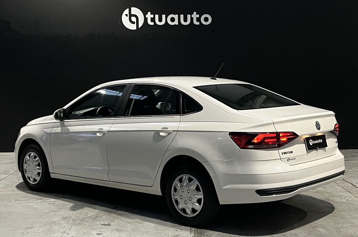2022 Volkswagen Virtus 1.6 TRENDLINE MT Blanco - Miniatura 6