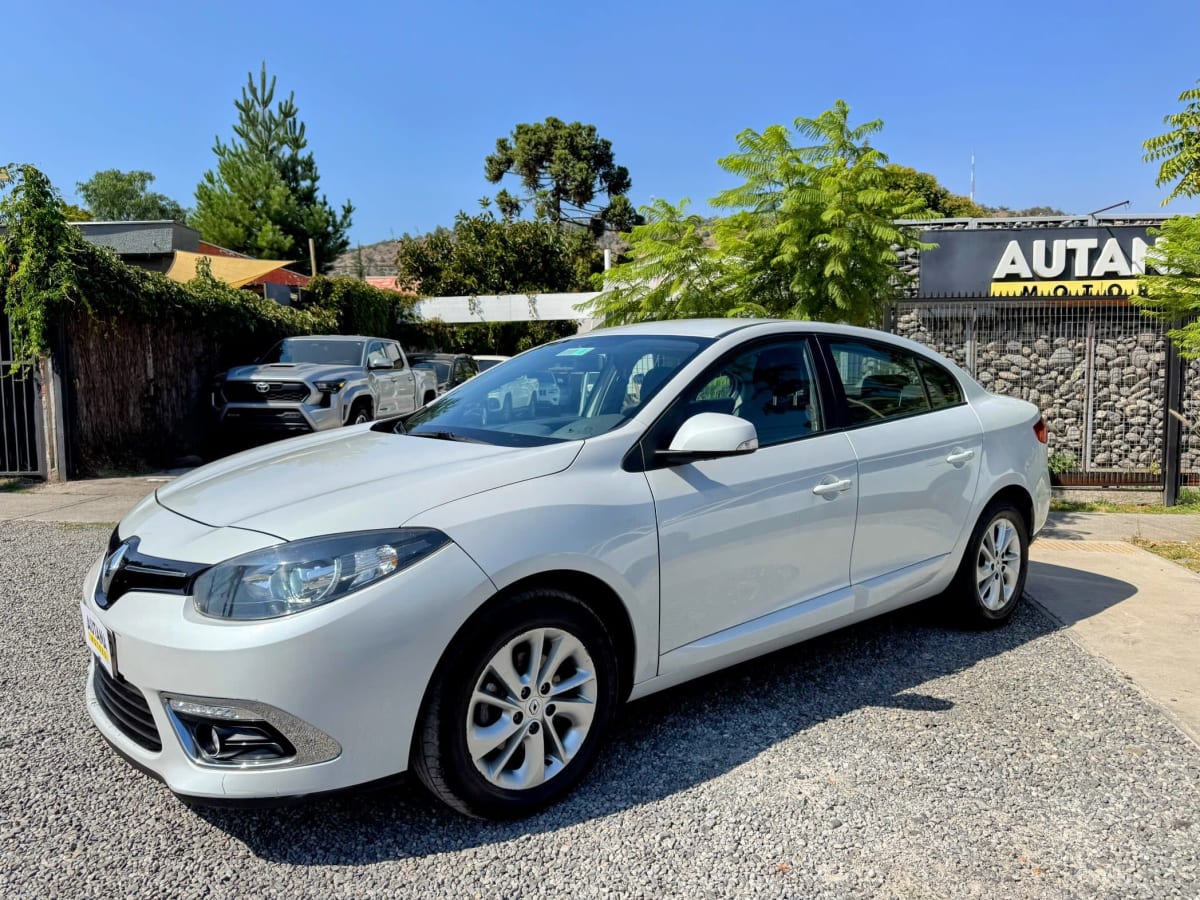2018 Renault Fluence Dynamique AUT. Blanco - Imagen 1